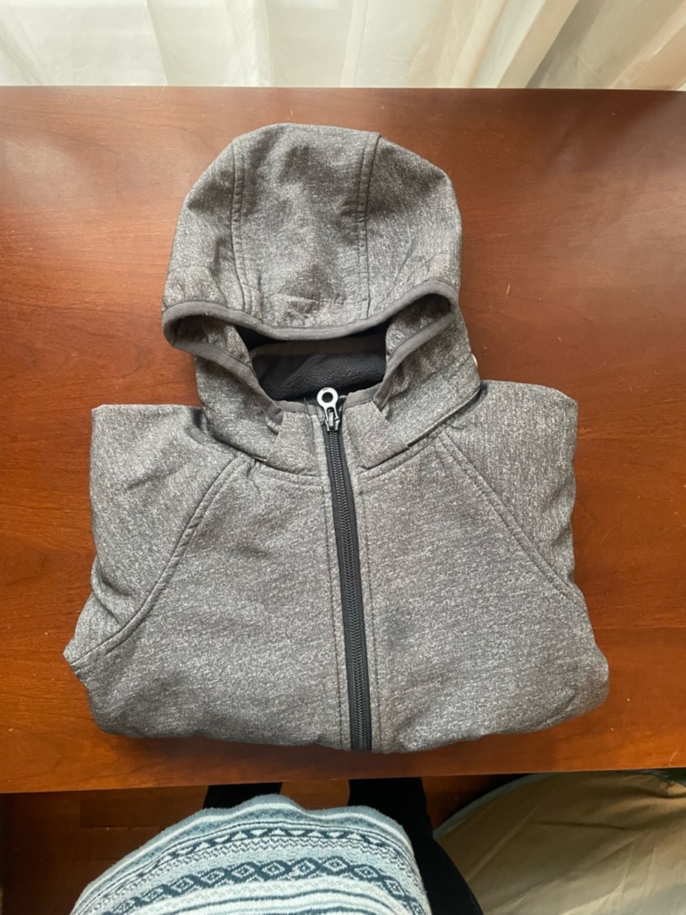 MinyMo Grey Hooded Zip-Up Soft Shell 2t /92EU